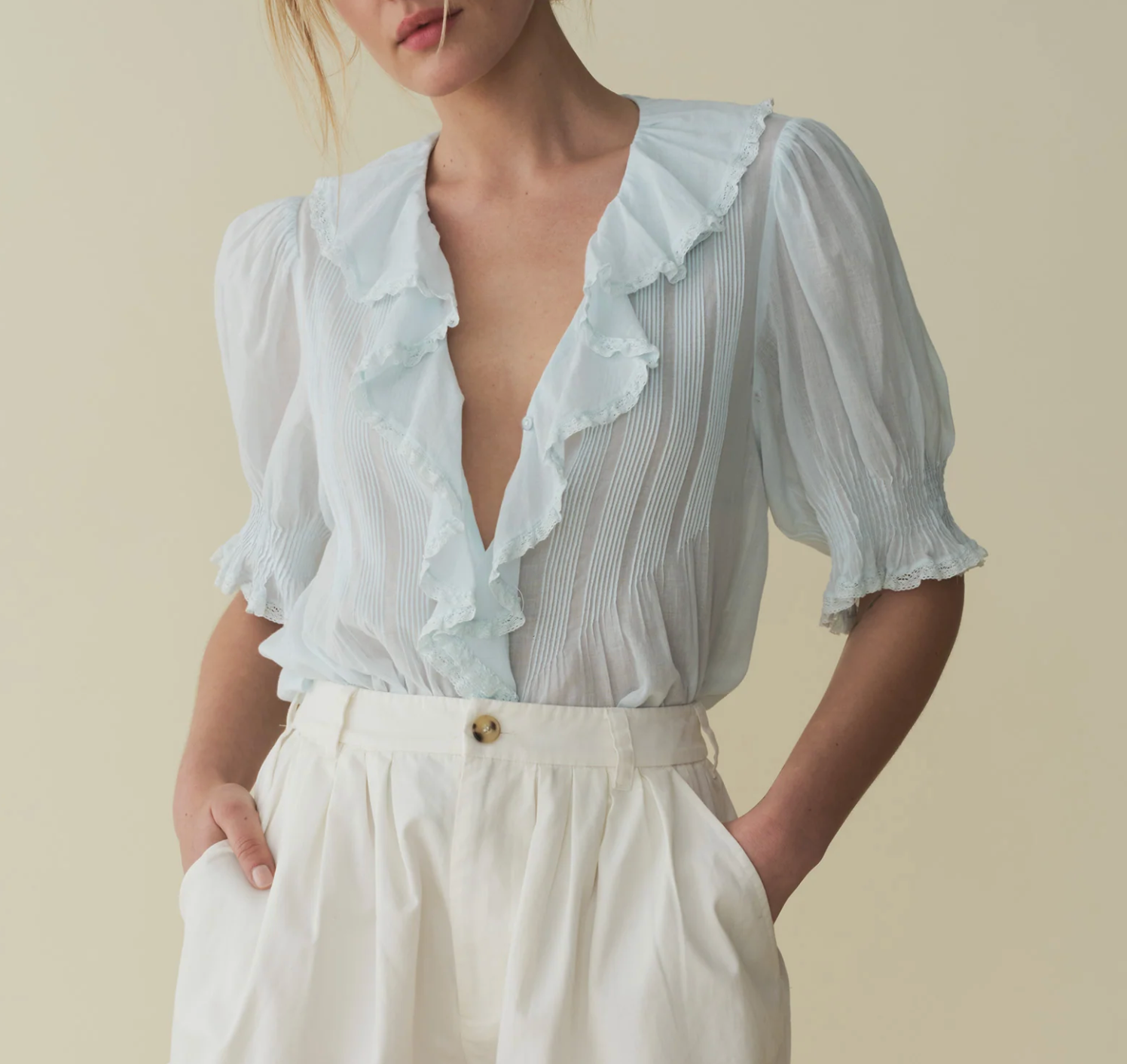 Ruffled Blouse